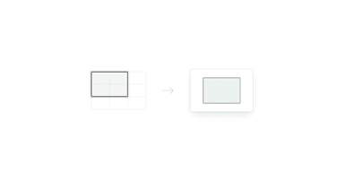 A compact spreadsheet range becoming a clean image for an email